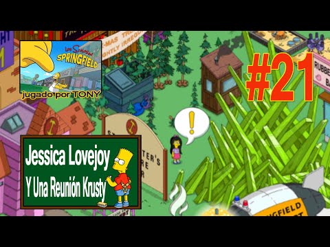 Los Simpson Springfield "Black Friday 2018: Cap. 21 - Jessica Lovejoy y una reunión Krusty" Tony