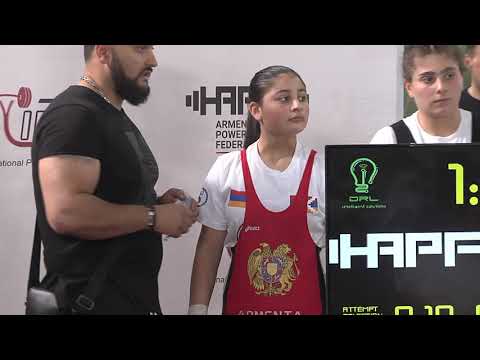 APF Bench Press Armenian Championships 2021, Women -47kg, -52kg, -57kg categories.