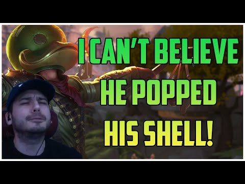 I CAN'T BELIEVE HE POPPED HIS SHELL! ULLR RANKED SMITE S10