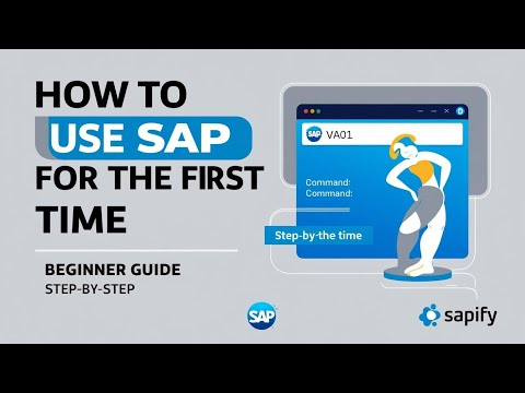 How to Use SAP for the First Time | Step-by-Step Beginner Guide (2025)