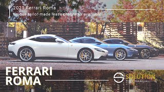 Solution Financial | Ferrari Roma Lease Offering