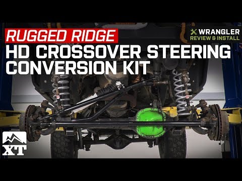 Jeep Wrangler TJ Rugged Ridge HD Crossover Steering Conversion Kit (1997-2006 4.0L) Review & Install