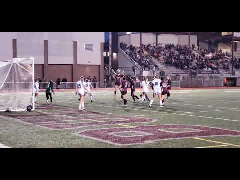 Lisherness scores go-ahead goal - Lakeside-Nine Mile at Montesano - 1A State Girls Soccer tourney