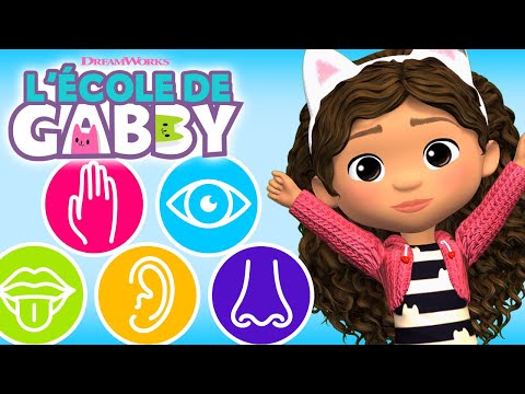 Apprends les 5 sens | Jeux d'apprentissage pour tout-petits : vue, sons, odeurs | L’ÉCOLE DE GABBY