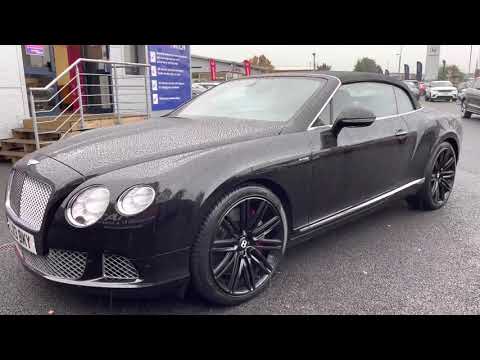 Used 2013 Bentley Continental 6.0 W12 GTC Speed Auto 4WD 2 Door - Motor Match Bolton