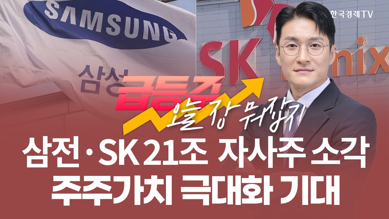 삼전·SK 21조 자사주 소각, 주주가치 극대화 기대| 전태룡 급등주, 오늘장 뭐 잡지? | 260311