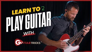 Video thumbnail for Learn To Play Guitar With Guitar Tricks by Guitar Tricks