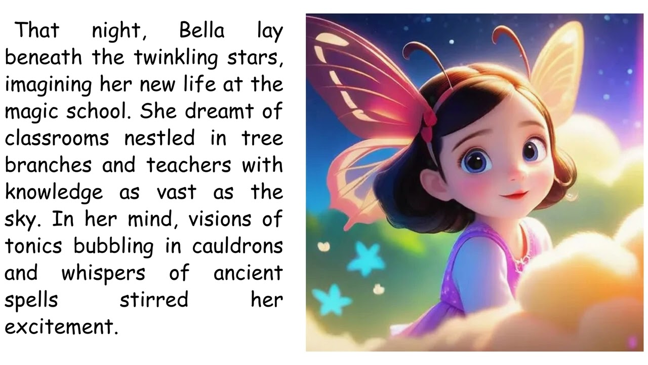 Learn English&Listening Bedtime Stories||Butterfly's Magical Adventure#Mariposa#तितली#Papillon