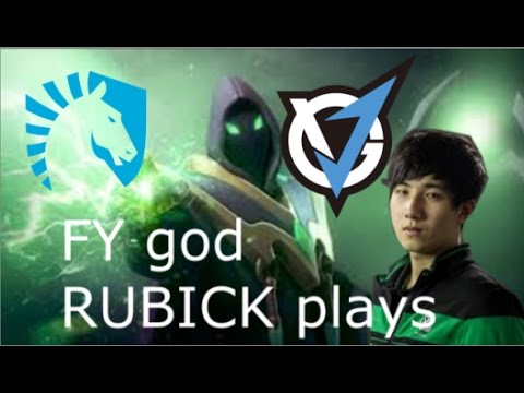 FY god Rubick plays : Team Liquid vs VG.J final game 1 bo 5 StarSeries s3