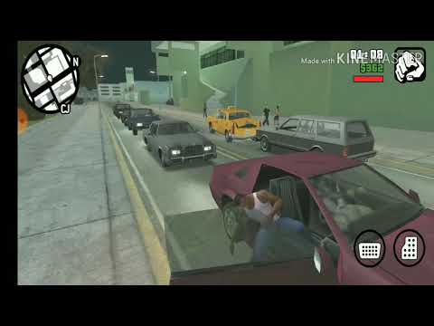 Teste de desenho do GTA San Andreas no Motorola one