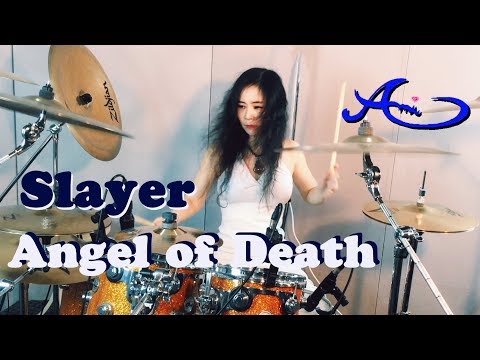 Slayer - Angel of Death drum cover by Ami Kim (#22) Video