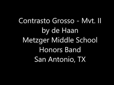 Contrasto Grosso - Mvt. II - de Haan