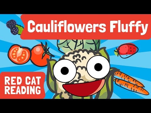 Cauliflowers Fluffy | Paintbox | Vegetable | Harvest | Kids Song | Made by Red Cat Reading