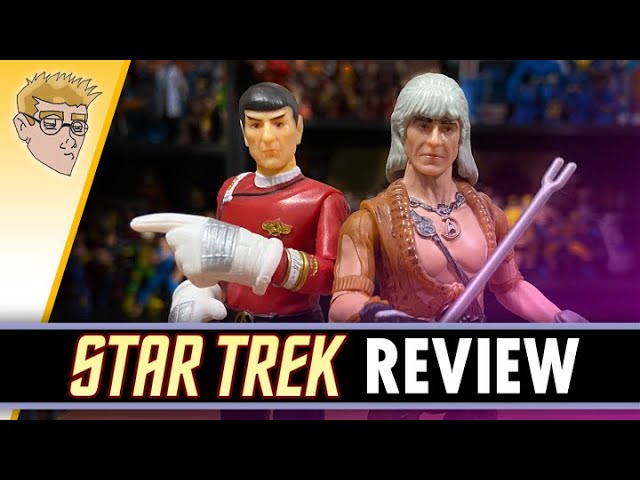 Vídeo relacionado con BANDAI Figura de Star Trek Khan Noonien Singh | Figura de acción Khan Star Trek Wrath of Khan de 5 Pulgadas | Star Trek The Wrath of Khan Toy Figura articulada | Regalos de Star Trek y mercancía de