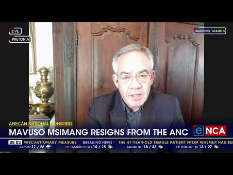 Mavuso Msimang resigns from the ANC