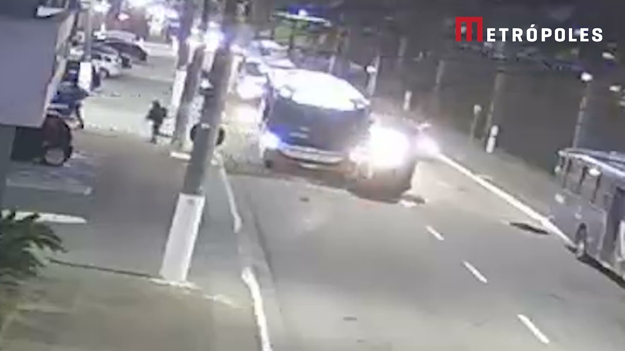 Câmera frontal mostra perseguição e assassinato de ex-delegado em SP