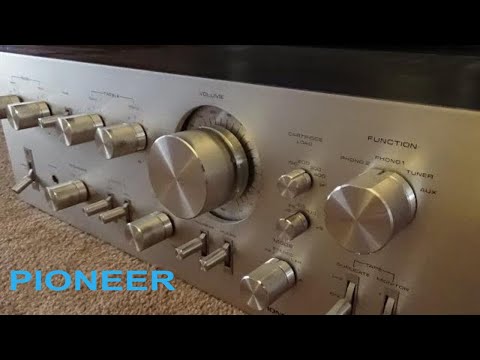 Fabulous Pioneer SA-9500II Amplifier - Awesome Vintage !!  Look Inside!