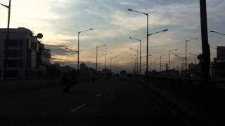 preview picture of video 'Evening drive in outer ring road'