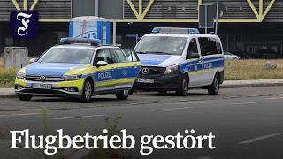 Drohnenfund am Flughafen Leipzig/Halle
