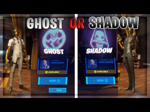 MIDAS Shadow Or Ghost Style In Fortnite! (How To Unlock The MIDAS Shadow Or Ghost Style!)