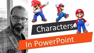 How to insert Characters in PowerPoint ?