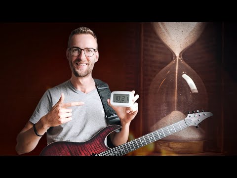 4 Tipps, um beim Gitarre üben viel Zeit zu sparen