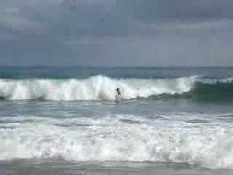 Surfing in salvador de Bahia Brazil