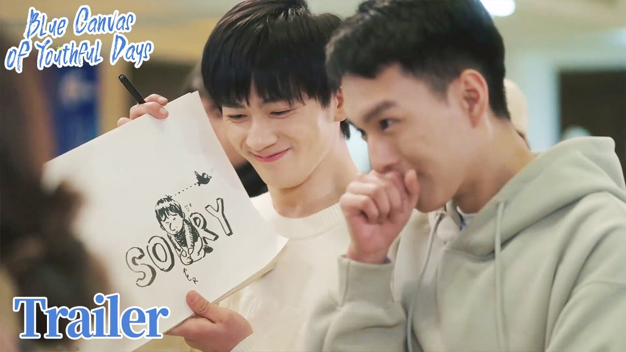 Trailer▶03 Makes the jealous boyfriend laugh!😉 | Blue Canvas of Youthful Days | ENG SUB