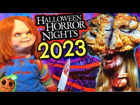 Halloween Horror Nights 2023 INSIDE ALL 10 HAUNTED HOUSES & Scare Zones | Universal Studios Orlando