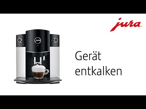 JURA D6 - Gerät entkalken