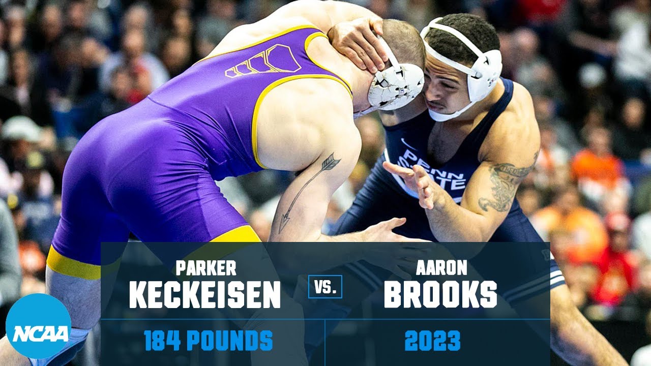 2023 NCAA Final - 184 Pounds - Aaron Brooks vs. Parker Keckeisen