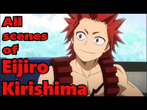 'All' Scenes of Eijiro Kirishima Season 1 (BNHA)