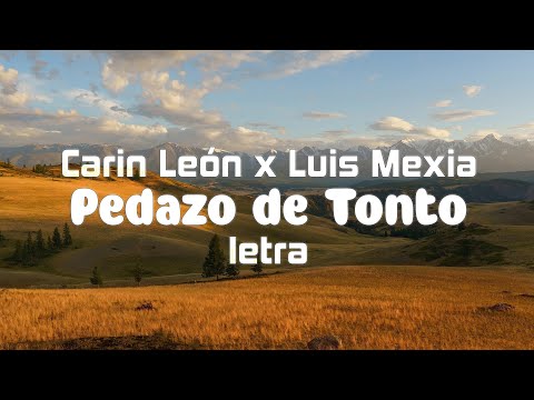 Carin León x Luis Mexia - Pedazo de Tonto - Letra