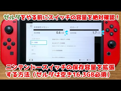 Nintendo Switch のストレージを拡張する: 知っておくべきこと