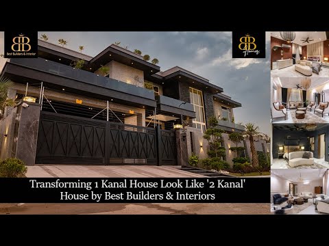 Transforming 1 Kanal House Look Like ' 2 Kanal ' House by Best Builders & Interiors, Faisalabad
