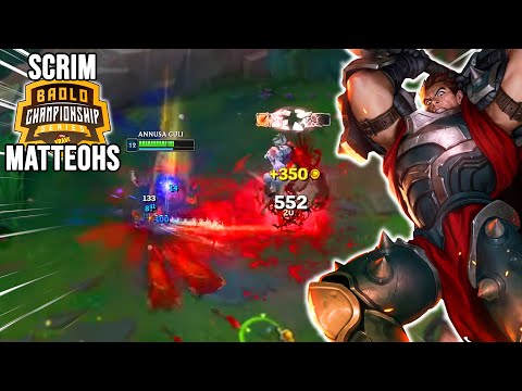 MATTEOHS MAGGIORE DIAMOND FT. BCS TEAM - League of Legends ITA #3032