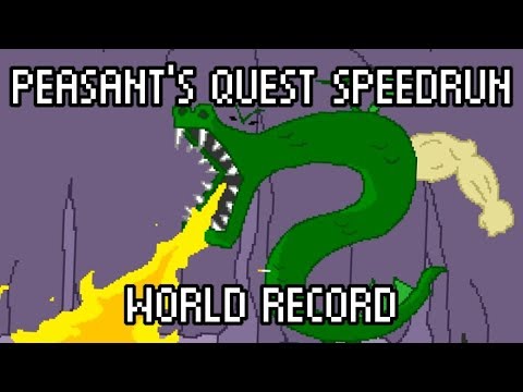 Peasant's Quest Speedrun World Record (1:06)