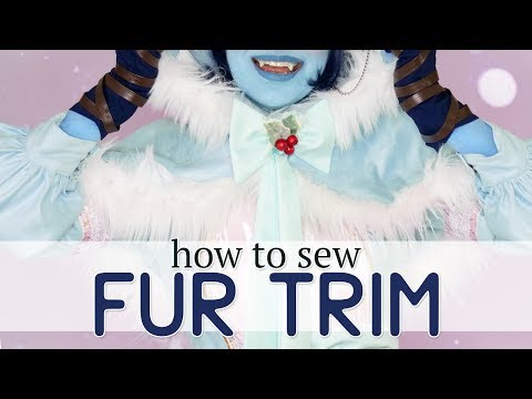 How to Sew Fur Trim
