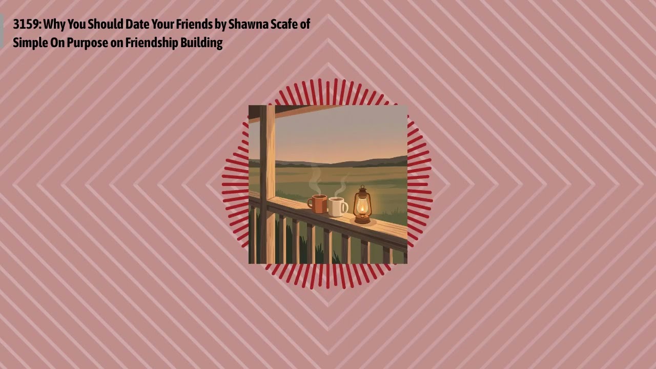 3159: Why You Should Date Your Friends by Shawna Scafe of Simple On Purpose on Friendship...