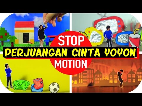 PERJUANGAN CINTA YOYON [Stop Motion]