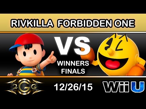 2GGlory 4 - Rivkilla (Ness) Vs. The Forbidden One (Pac Man) Winners Finals - Smash Wii U