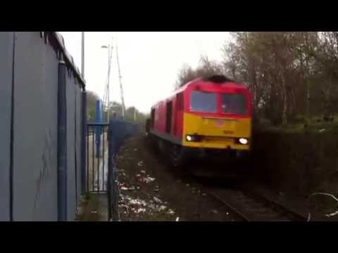 DBS 60 no 60001 on 6J57 aldwarke to stocksbridge steel works