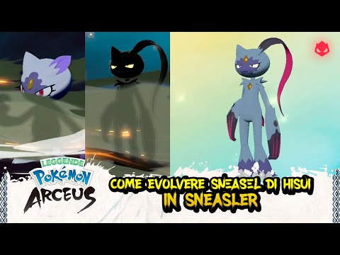 [GUIDA] Come evolvere Sneasel di Hisui in Sneasler ALPHA! - Leggende Pokémon: Arceus
