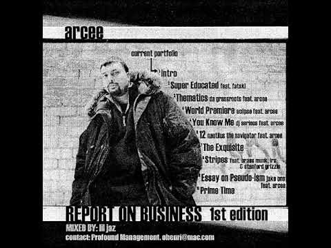 Arcee - Report On Business 1st Edition (2009)