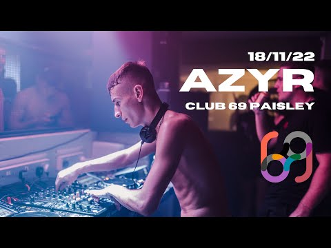 AZYR at Club 69 Paisley | Pure Hard Fast Raw Foot 2 The Floor Techno (4K DJ Set)