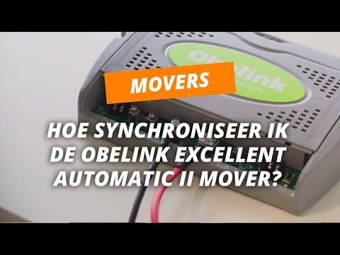 Obelink Excellent Automatic II mover - grey