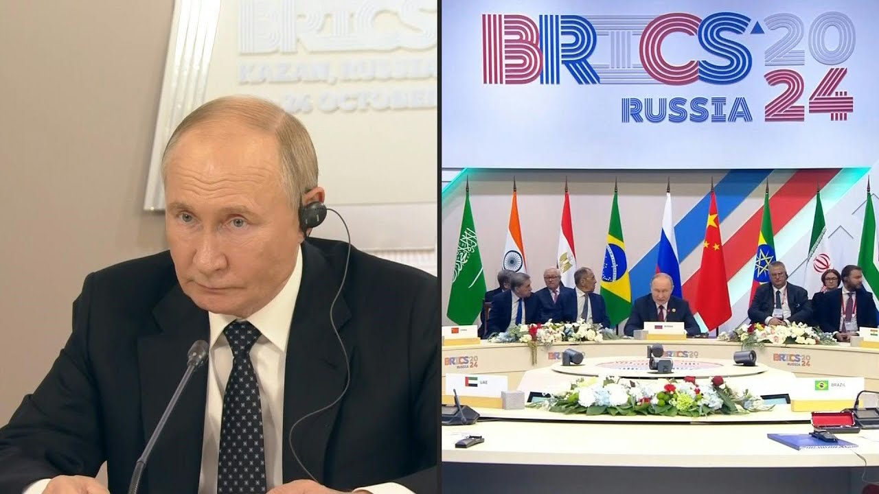 Putin defende nova 'ordem mundial multipolar' na reunião dos Brics | AFP