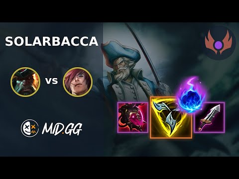 MID.GG: [ solarbacca ] Gangplank TOP vs Sett | NA MASTER | LOL Season 2025