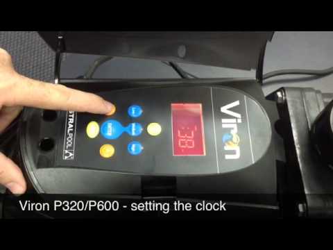 P320/P600 - Setting the Clock