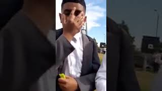 UK school kids carry knives on the park